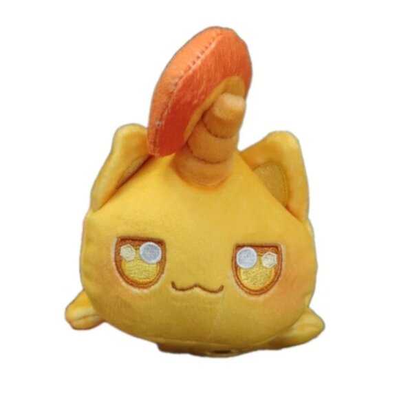 Aphmau MeeMeows Limited Edition Under The Sea Seahorse Yellow Cat Plush 6"L - Picture 1 of 10